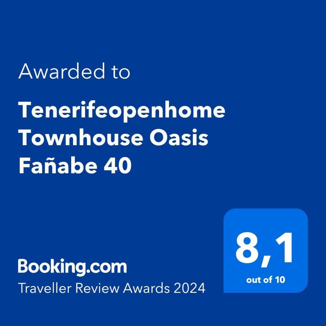 Tenerifeopenhome Townhouse Oasis Fanabe 40 Costa Adeje  Exterior photo